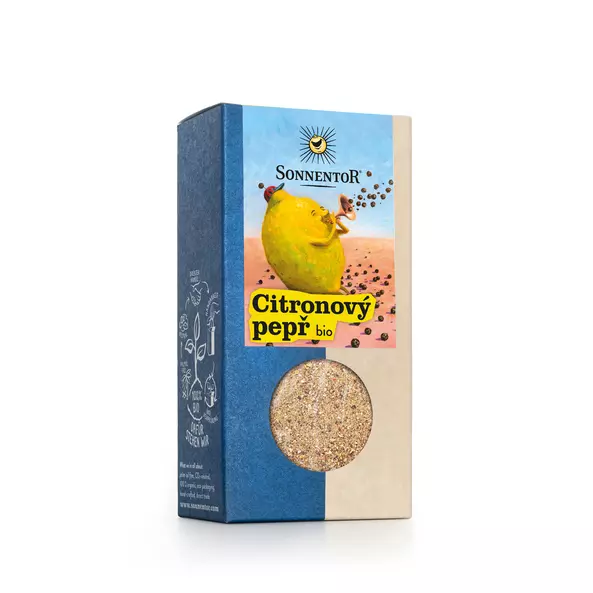 Bio kořenící směs Citrónový pepř 70g Sonnentor